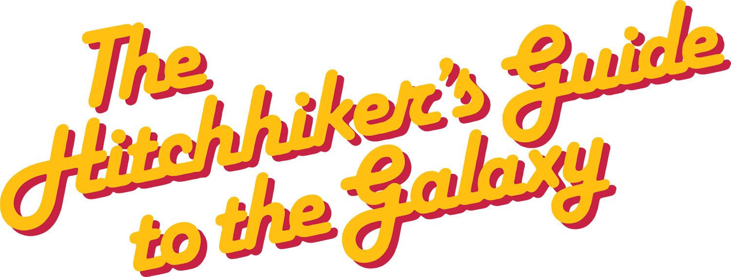 The Hitchhikers Guide To The Galaxy logo for Atari ST